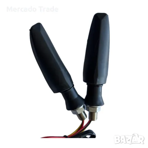 Мигачи за мотор Mercado Trade, С бягащ мигач, LED, 12V, снимка 3 - Аксесоари и консумативи - 49907352