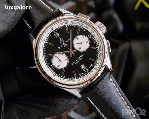 Мъжки часовник Breitling Premier B01 Chronograph с кварцов механизъм, снимка 2 - Мъжки - 41891544
