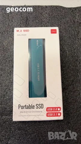 Кутия M.2 S-ATA/NGFF SHL-R320 USB-C 3.1