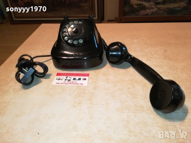 АНТИКА СТАР БГ ТЕЛЕФОН-1963г-КАТО НОВ 0410211116, снимка 9 - Антикварни и старинни предмети - 34342542