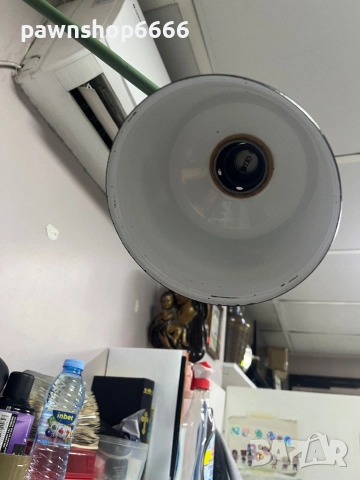 Работна лампа от 50-те години на миналия век от Кърт Фишер за Midgard, снимка 6 - Антикварни и старинни предмети - 52200589