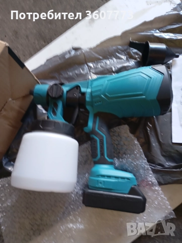 Пистолет за боядисване на  боя , латекс, снимка 2 - Други машини и части - 52061490
