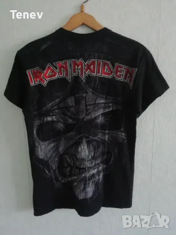Iron Maiden Aces High мъжка памучна оригинална тениска размер М, снимка 2 - Тениски - 50133186