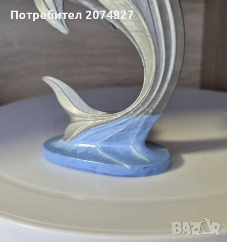 Фигурка Dolphn / Делфин статуетка, снимка 2 - Декорация за дома - 53486957