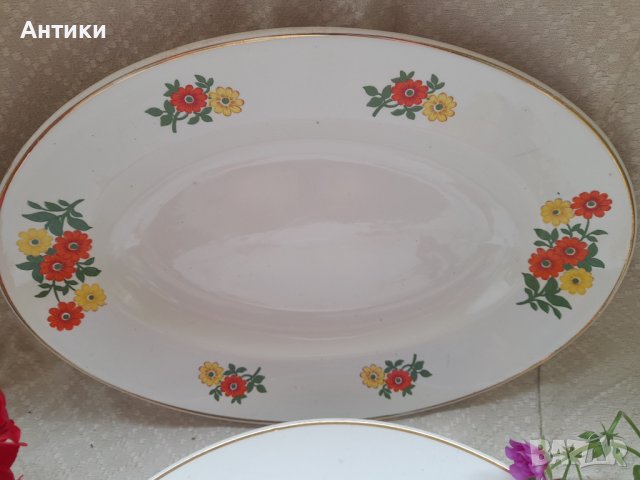 Порцеланови плата Руски, снимка 8 - Сервизи - 41432828