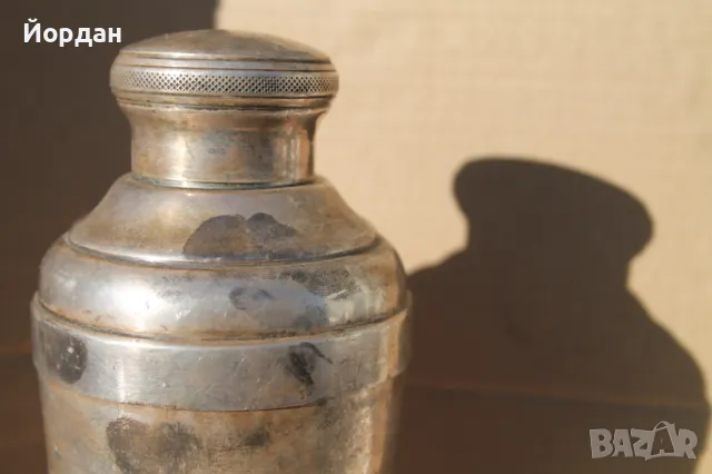 Посребрен шейкър за коктейли, снимка 8 - Антикварни и старинни предмети - 47594014