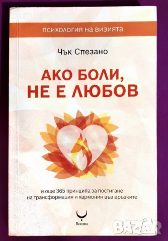 Чък Спезано - Ако боли, не е любов (Психология на визията)