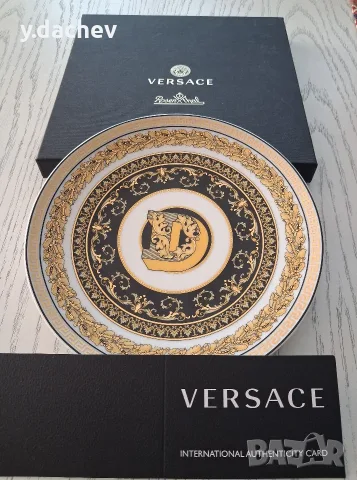 Колекционерска порцеланова чиния VERSACE , снимка 4 - Сервизи - 55909928