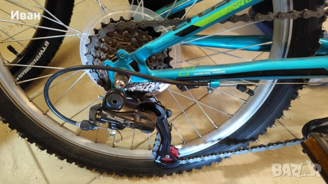 Велосипед CROSS 20" Неразличим от НОВ! , снимка 5 - Велосипеди - 53682352