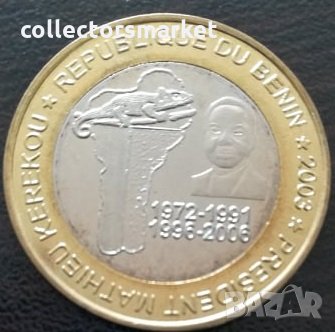 6000 франка 2003, Бенин