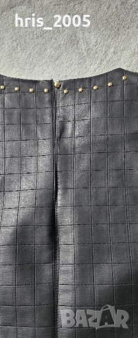 Кожена рокля Zara , снимка 5 - Рокли - 52466315