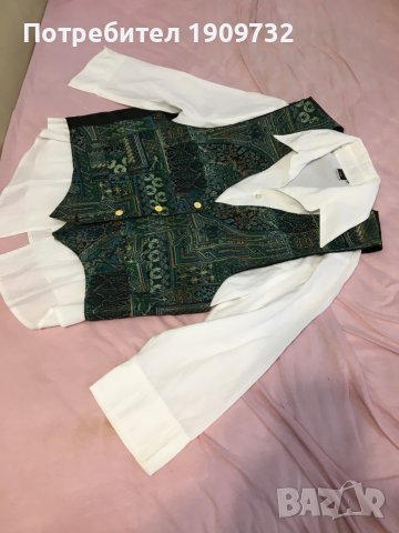 дамска риза с елече, снимка 2 - Ризи - 39278847