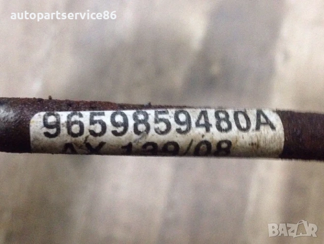 Тръба за подаване на масло за турбокомпресор за Peugeot Nemo, Bipper 1.4 HDI (2003-2010) 9659859480A, снимка 3 - Части - 53836075