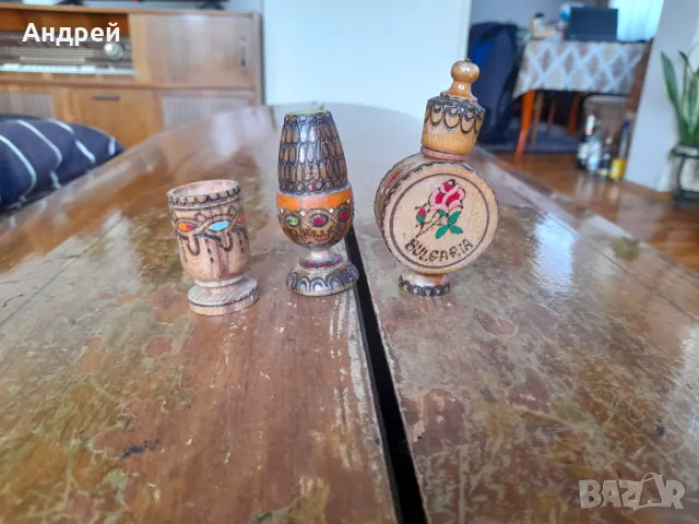 Стари дървени сувенири, снимка 3 - Други ценни предмети - 49848968