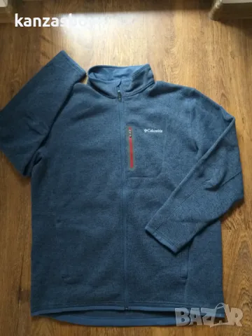 Columbia Men's EM2486 Full Zip Fleece - мъжко поларено горнище ДЕБЕЛО 2ХЛ, снимка 5 - Спортни дрехи, екипи - 47499510