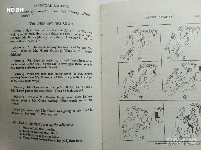 Essential English for foreign students  Book 1 - C.E.Eckersley - 1965г., снимка 6 - Чуждоезиково обучение, речници - 41418707