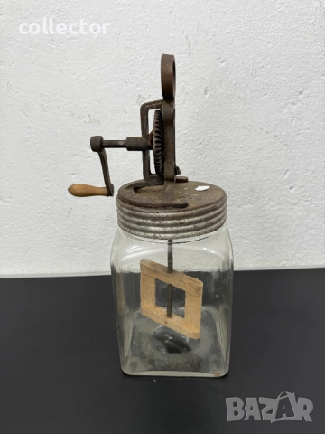 Автентична биялка за масло / мляко. №7550, снимка 2 - Антикварни и старинни предмети - 52220882