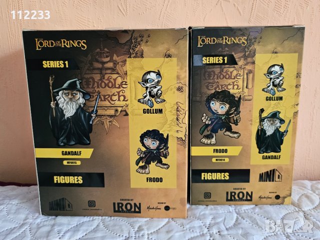 Фродо и Гандалф колекционерски фигурки, снимка 6 - Фигурки - 41451922