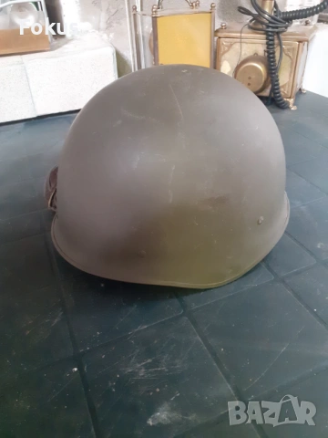Стара военна френска парашутистка каска, снимка 2 - Антикварни и старинни предмети - 53296453