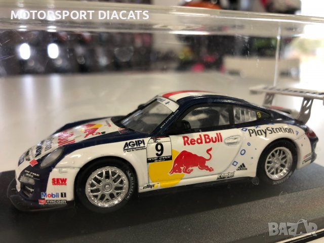 Колекционерски модел метална количка MINICHAMPS PORSCHE 911 S.LOEB НОВ, снимка 4 - Колекции - 38657522
