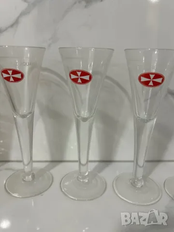 Danish Dansk Design Set от 6 чаши за ликьор/шот - Malteser Aquavit, снимка 6 - Антикварни и старинни предмети - 49216602