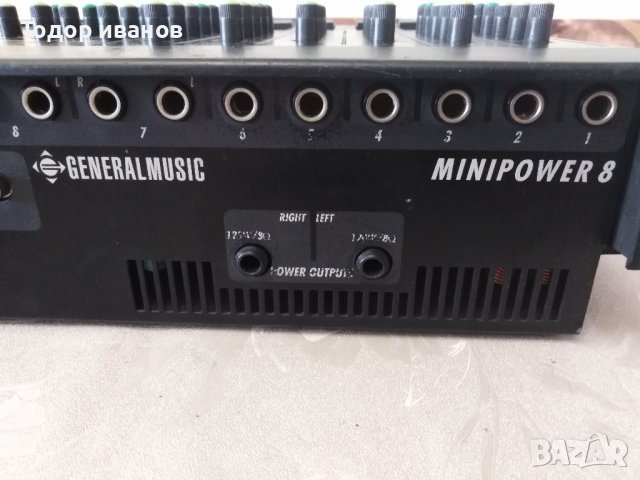 General music-mini power mixer, снимка 8 - Ресийвъри, усилватели, смесителни пултове - 41573037