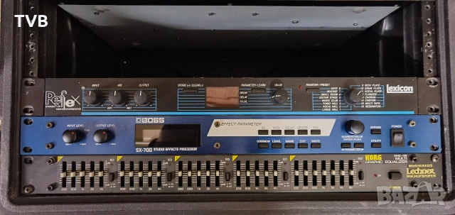 Ефект процесори LEXICON REFLEX,BOSS SX 700,KORG MONITOR EQ!