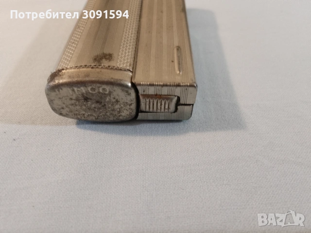 Бензинова запалка  Производство Австрия 1950 год, модел IMCO, снимка 2 - Запалки - 53019048