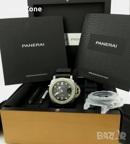 Panerai Luminor Submersible 1950 3 Days 47mm Steel Black Dial Automatic Различни Варианти, снимка 3 - Мъжки - 48007169