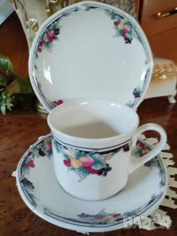 Сервиз за чай и кафе Английски порцелан Royal Doulton, Autumn glory., снимка 5 - Сервизи - 48935035