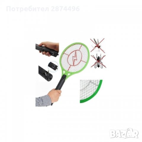 1413 Електрическа Палка за Насекоми, снимка 2 - Други стоки за дома - 34639890