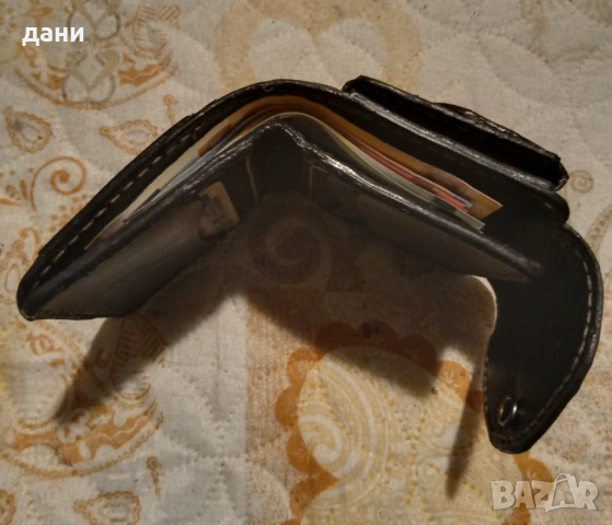 Портфейл от естествена кожа , снимка 4 - Портфейли, портмонета - 53232326