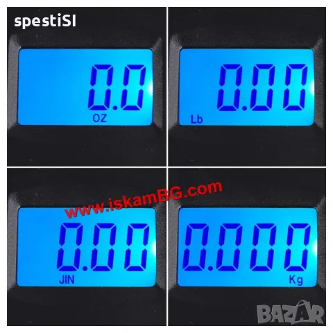 Ръчен електронен кантар до 50кг. с висока точност, снимка 6 - Везни - 49484871