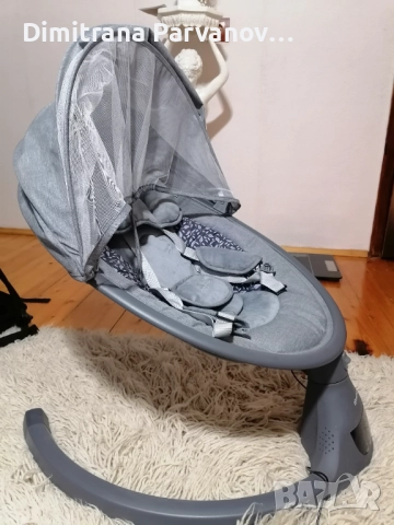 ISWING Електрическа бебешка люлка CANGAROO , снимка 3 - Детски люлки - 51785761