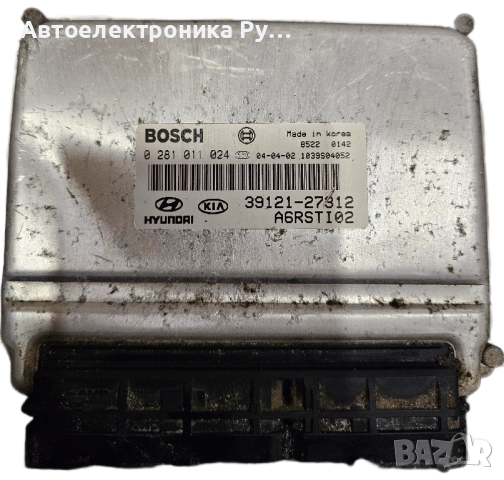 Компютър ECU Kia Carens 2003 2.0 CRDI 0281011024, 0 281 011 024, 39121-27312
