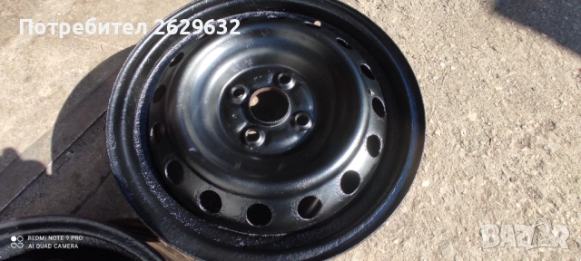 Джанти 15 за Тойота 4x100, снимка 4 - Гуми и джанти - 52110243