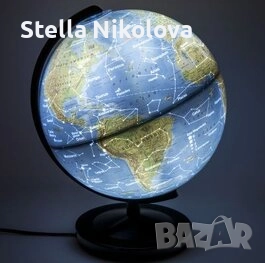 Глобус Kosmos - Ден и Нощ, 26 cm-светещ, снимка 2 - Ученически пособия, канцеларски материали - 51614152