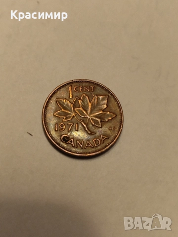 1 Цент Елизабет , снимка 3 - Нумизматика и бонистика - 51852129