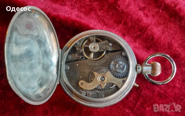 Швейцарски джобен часовник система Rosopf, снимка 2 - Антикварни и старинни предмети - 48415033