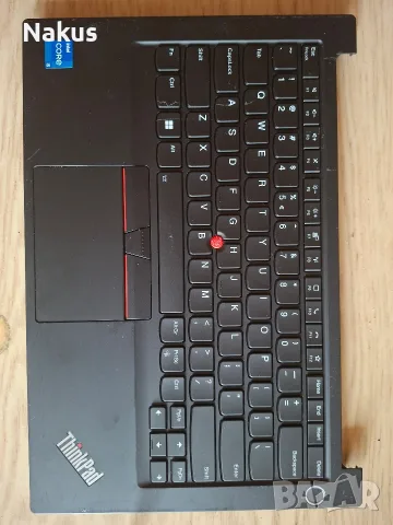 Lenovo e14 палмрест с клавиатура и тъчпад