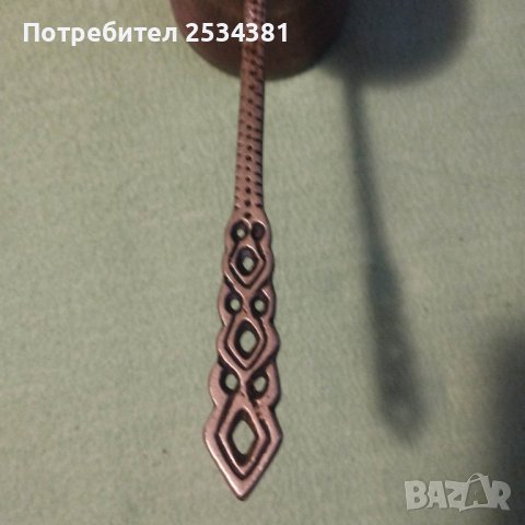 Старо бакърено джезве, снимка 3 - Други - 41085549