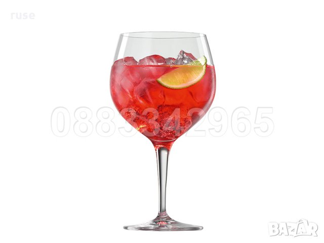 НОВИ! Комплект от 4 чаши за Джин с тоник коктейли, снимка 4 - Чаши - 35822695