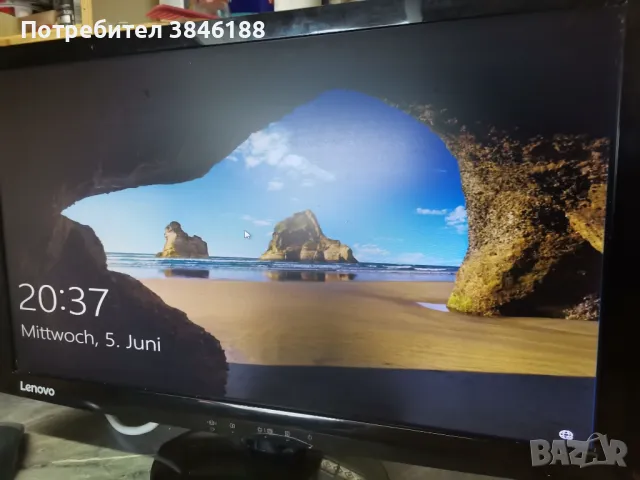 Lenovo C24-10 Monitor, снимка 2 - Монитори - 47300319