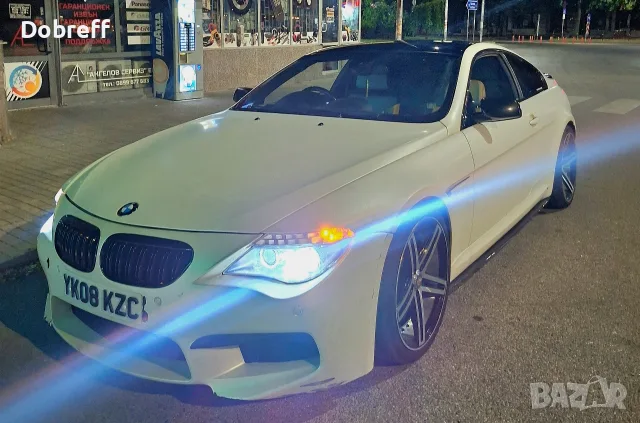 BMW 635d E63 | 286 к.с. | M-Pack | Harman Kardon | Десен волан | Нов внос