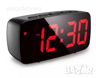 НОВ СВЕТЕЩ ДИГИТАЛЕН ЧАСОВНИК.LED ЧАСОВНИЦИ СЪС СВЕТЕЩИ ГОЛЕМИ ЦИФРИ АЛАРМА, ЕЛЕКТРИЧЕСКИ ЧАСОВНИК, снимка 6 - Други - 42070689
