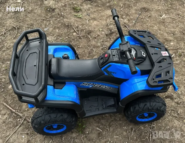 Акумулаторен бъги MINI 4X4 12V,MP3 плейър, с меки гуми и WiFi дистанционно с Кожена седалка, снимка 8 - Електрически играчки - 50269723