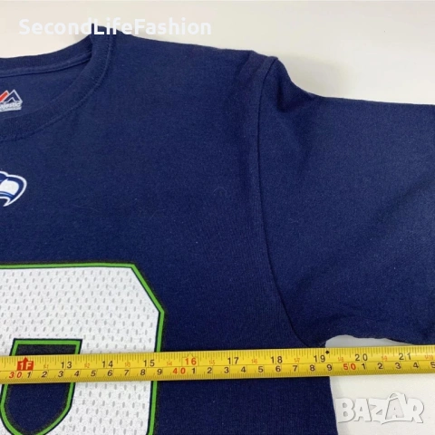 Мъжка тениска Majestic Seattle Seahawks JIMMY Graham 88 размер M, снимка 5 - Тениски - 53731469