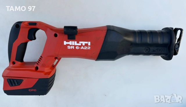 Hilti SR 6-A22 - Акумулаторен саблен трион 2x22V 5.2Ah, снимка 4 - Триони и циркуляри - 53125785