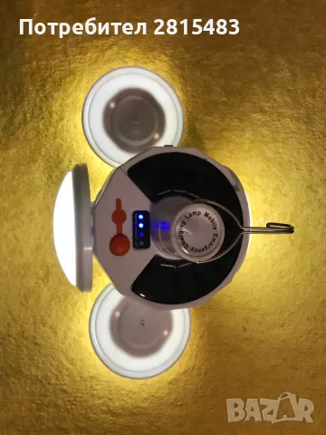 КЪМПИНГ СГЪВАЕМА LED СОЛАРНА ЛАМПА ЗА ОКАЧВАНЕ, снимка 5 - Соларни лампи - 49357820