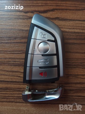 Кутийка дистанционно смарт ключ за БМВ / BMW X5 с 4 бутона, снимка 1 - Аксесоари и консумативи - 34378985